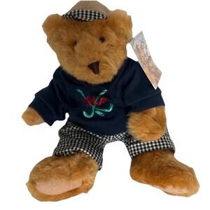 Golf Bear Vintage Plush Gift Golf Maximillian Collection by Flowers Inc Balloons